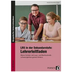 LRS in der Sekundarstufe: Lehrerleitfaden, Schulbücher von Susanne Sturmberg-Seeger