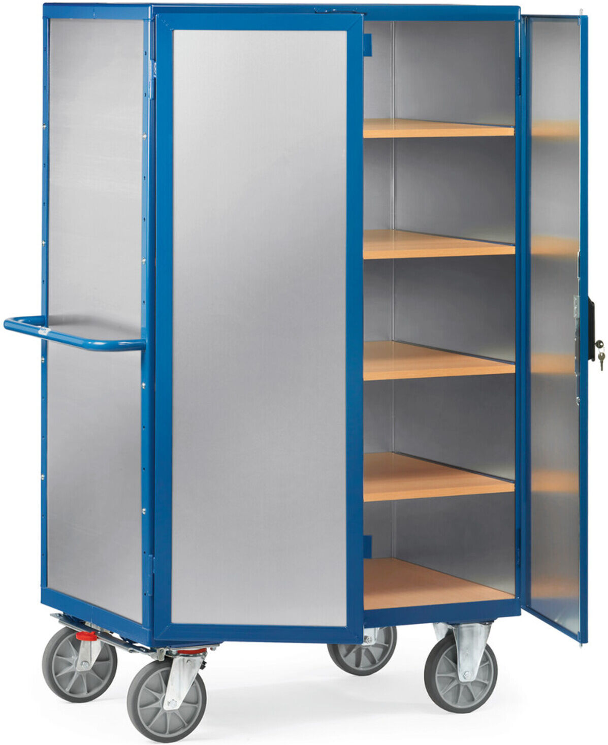 fetra Kastenwagen 5592 mit ALU-Wänden - Tragkraft 750kg TPE-Reifen)