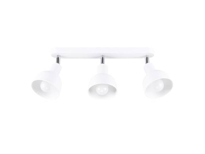 Sollux Lighting - Elba wandlamp - Wandlampen - Decoratieve lamp - LED lamp - Laag energieverbruik - Lange levensduur - Aantrekkelijk ontwerp - E27, 3x max 15W LED, ~230V, 50Hz - Wit