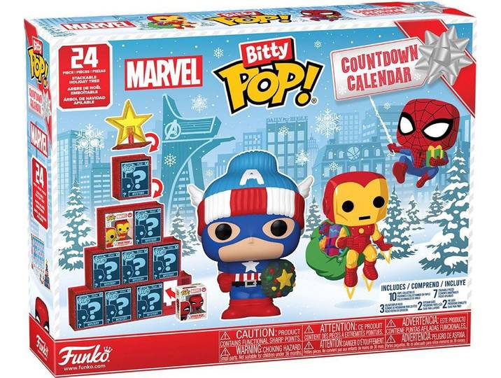 Figurka Funko Pop! Bitty Pop Advent Calendar - Marvel Premium Edition