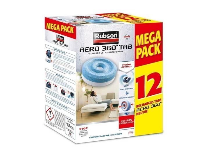 Rubson - Promo Mega Pack Lot De 12 Recharge Aero 360 Neutre