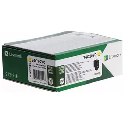 Lexmark, Toner, 74c20y0 (Y)