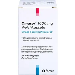 Omacor Weichkapseln 28 ST