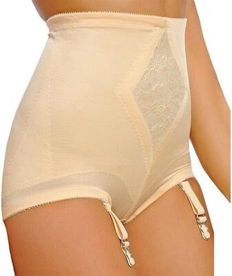 Plus Size Women's Medium Shaping Panty Brief by Rago in Beige (Size S)