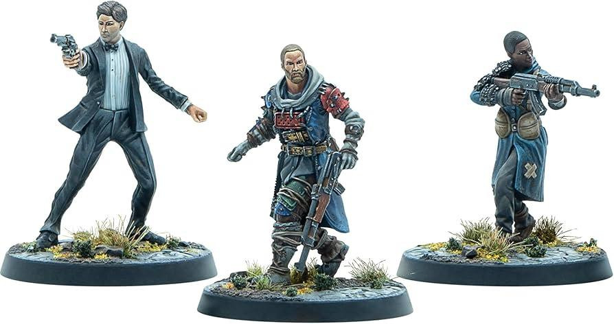 Modiphius Fallout Miniaturen Raiders Crater Warlords