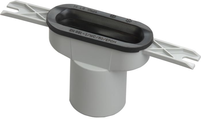 Viega Advantix Vario Duschrinnen-Ablauf 769550 DN 50, senkrecht, ohne Geruchverschluss