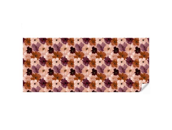 OnlyWow Tapete - Blumen - Abstrakt - Erdtöne - 450x200 cm, Mehrfarbig, Papier, Rechteckig, 450x200 cm, Tapeten & Wandverkleidungen, Vliestapeten