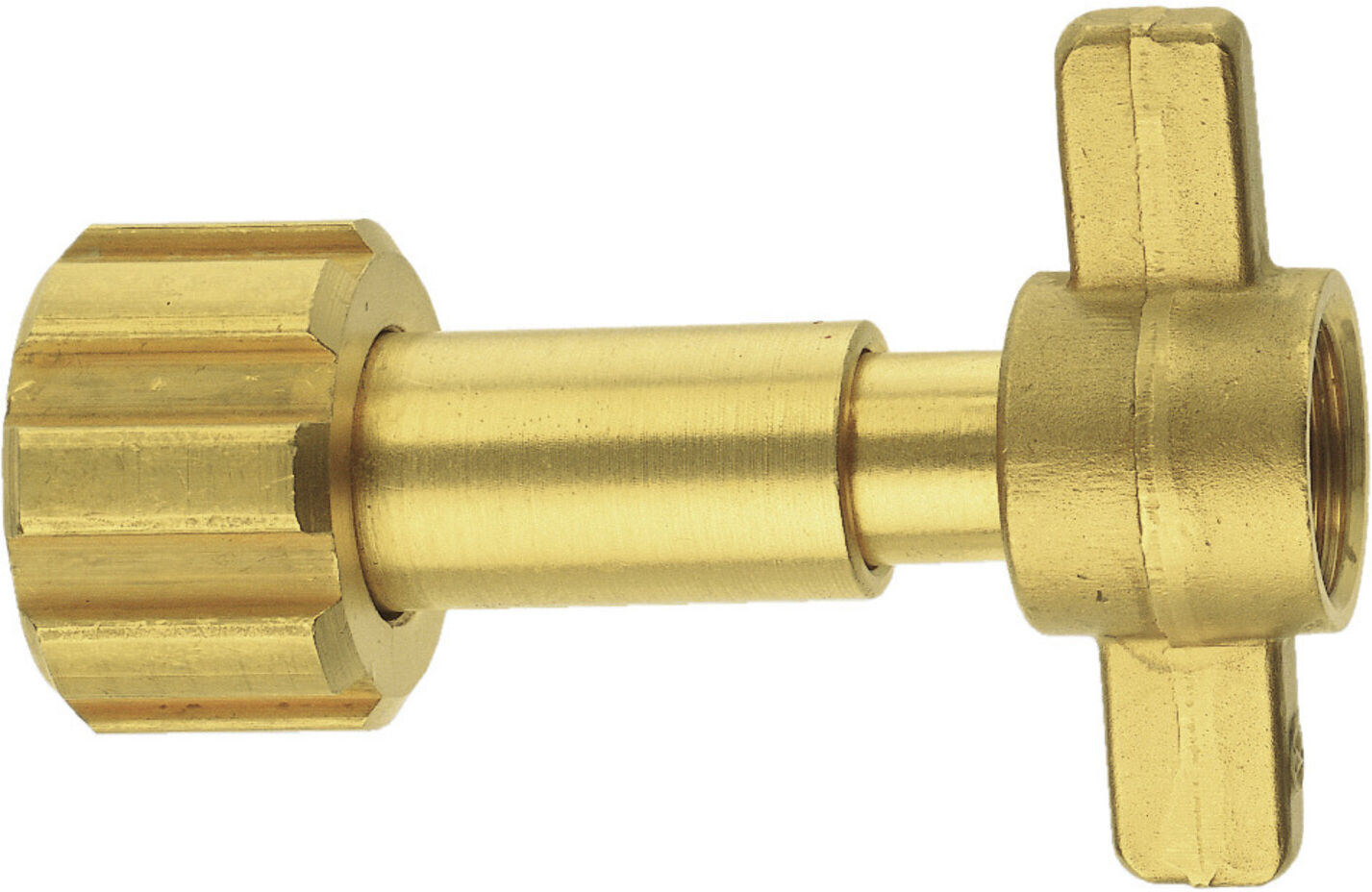Rothenberger Propan-Umfüllstutzen, W 21,8 x 1/14" LH - G 3/8" LH (32207)