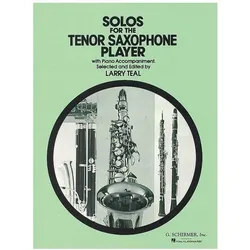 Solos for the Tenor Saxophone Player, Fachbücher von Various