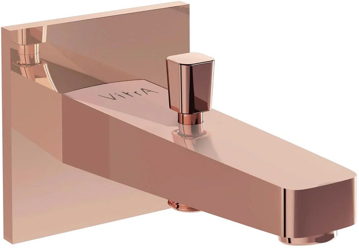 VitrA Root Square Wanneneinlauf mit Brauseabgang, für Aufputz