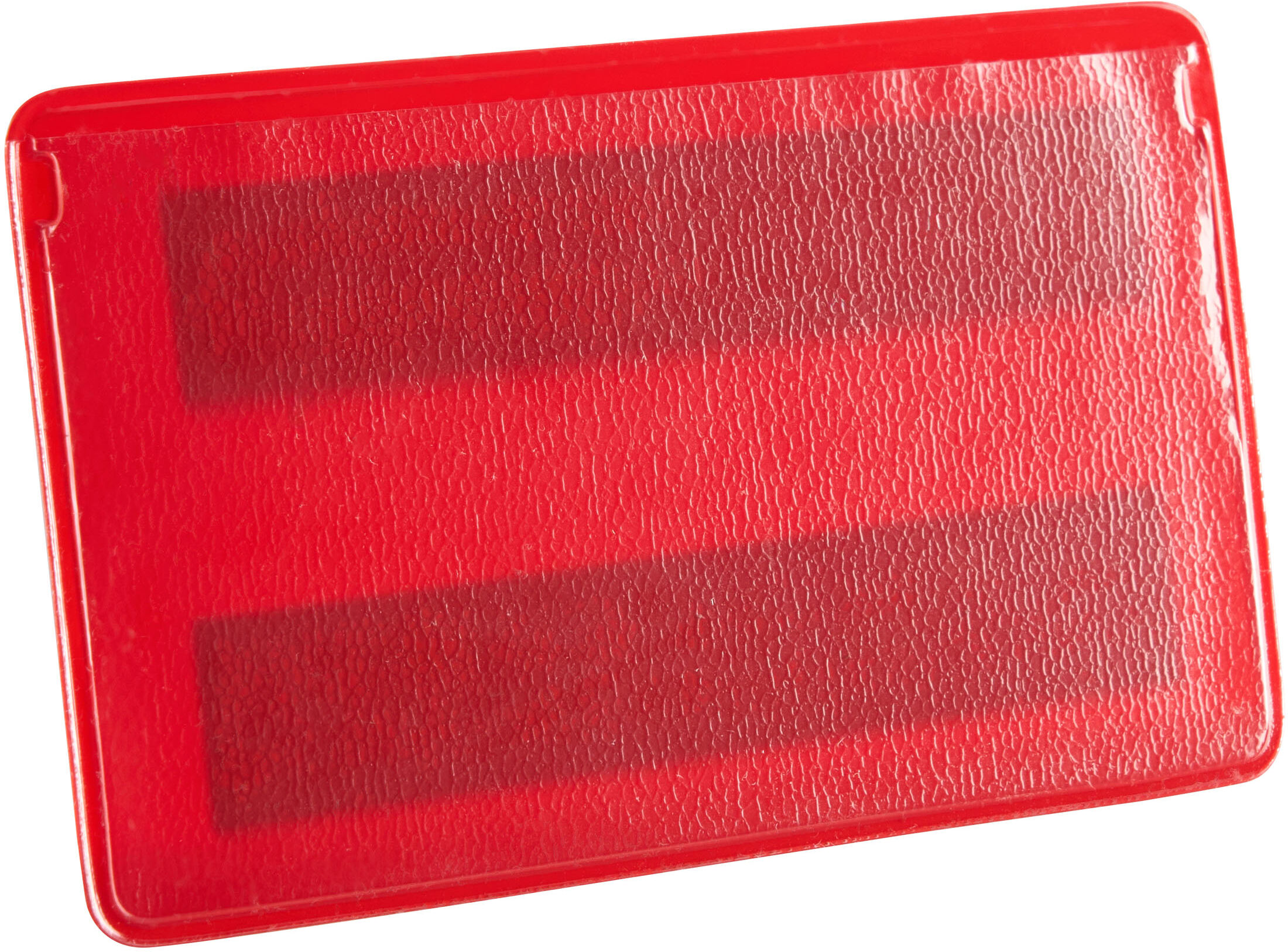 SPRINTIS 10 Unités - Pochettes magnétiques 100 x 60 mm   rouge, PVC