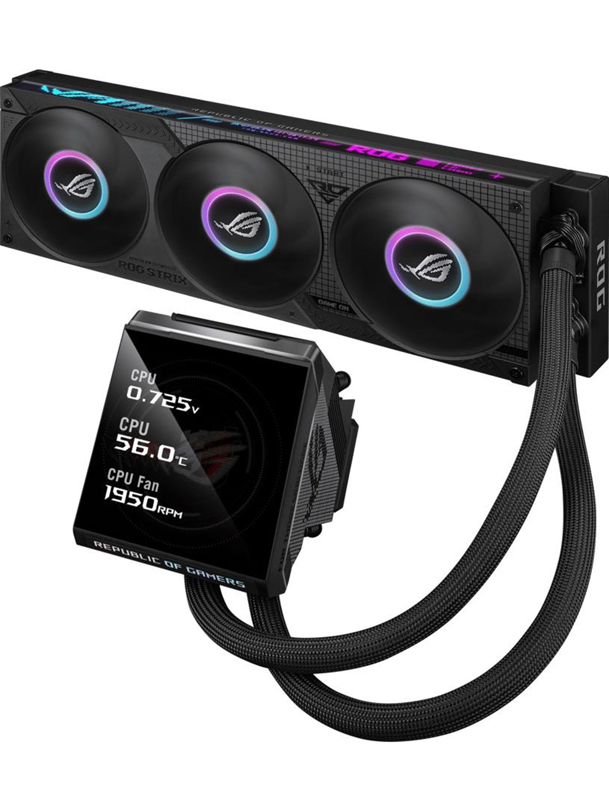 ASUS ROG STRIX LC IV 360 ARGB LCD - CPU-Wasserkühlung