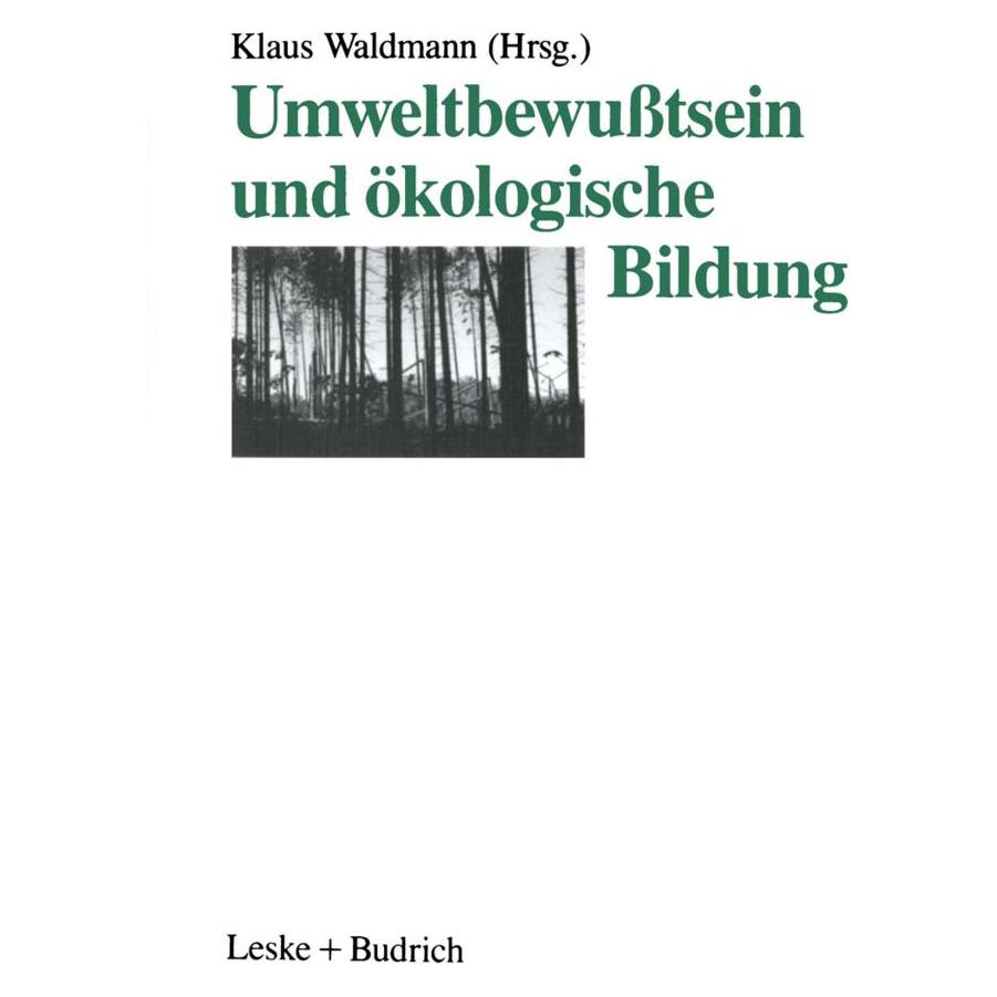 VS Umweltbewusstsein und ökologische Bildung (Deutsch, Softcover, Klaus Waldmann) (55518903)
