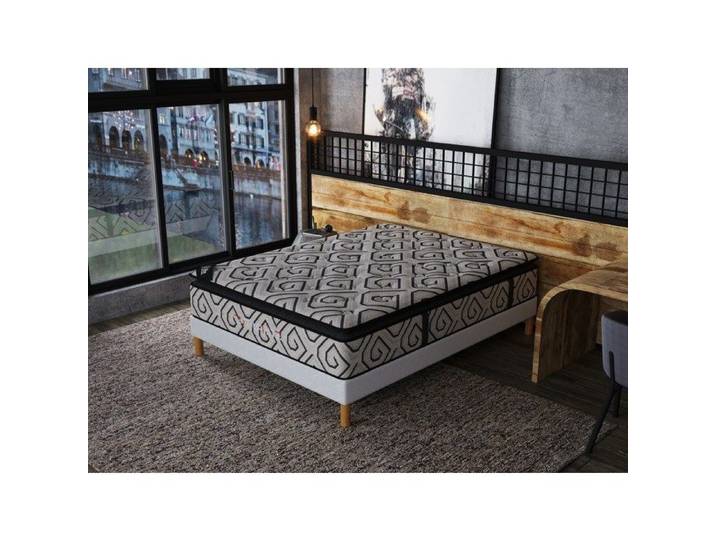 Matelas 140x190 GRAPHITE Hauteur 28cm