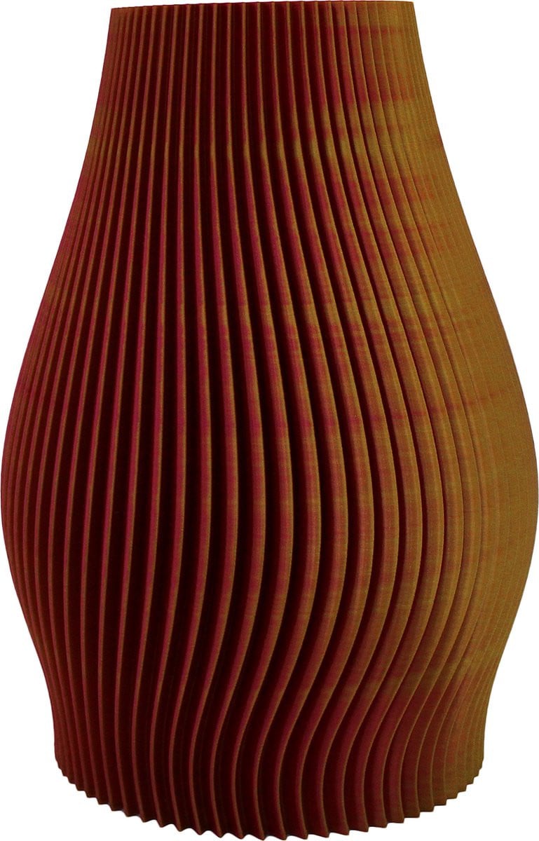 Chicago Vaas Juicy Peach - Unieke 3D-geprinte waterdichte vaas