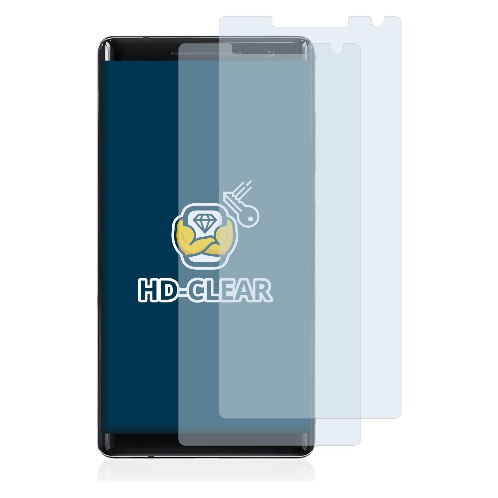 Brotect Schutzfolie Displayschutz Klar (Nokia 8 Sirocco) (1833182)