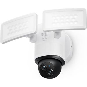 Eufy Überwachungskamera Floodlight Cam E340, PTZ, außen, 4 MP, 2K, 8-fach Zoom, Netzstrom, WLAN