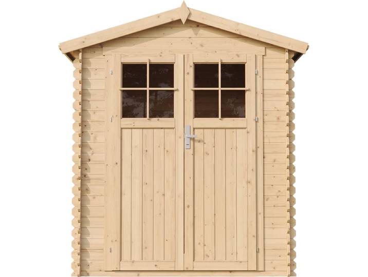 Timbela M320F+M320G - Houten tuinhuis - 2\,82 m² - 186x196xH224 cm - met vloer