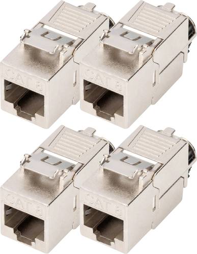 Digitus DN-93816-4 RJ45-Einbaumodul Keystone CAT 8.1 4St.