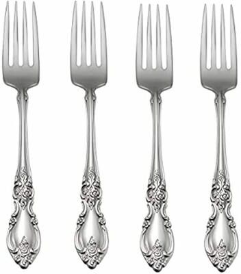 Oneida Louisiana Fine Flatware Dinner Forks, Set Of 4