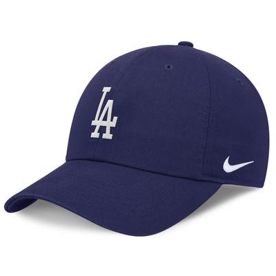 Baseball Cap NIKE "Nike Cap Los Angeles Dodgers Nike OC", Jungen, Gr. L-XL, blau (mehrfarbig), Baumwolle, Caps