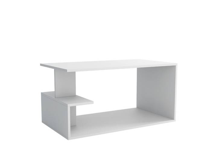 COUCHTISCH RICCARDO 90/50/46 cm Weiß