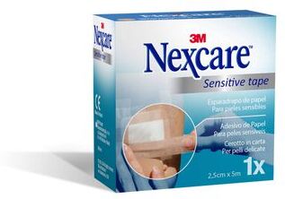 Nexcare Adesivo de Papel 2,5 cm Sensitive Tape 1 un