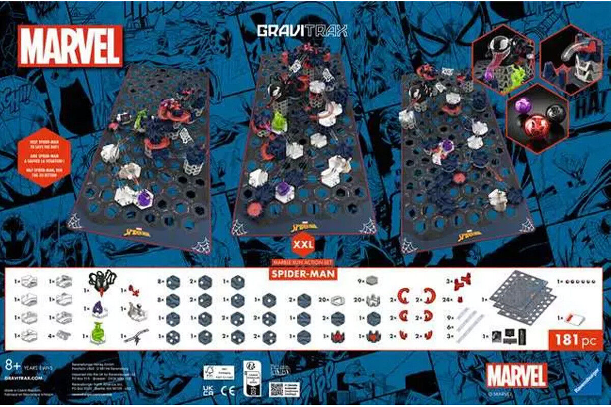 Ravensburger GraviTrax BASE Spider-Man : Action Set XXL Spiderman