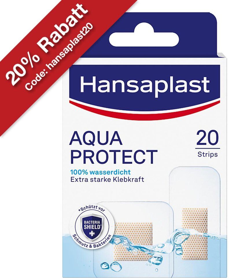 Hansaplast Aqua Prot 20str