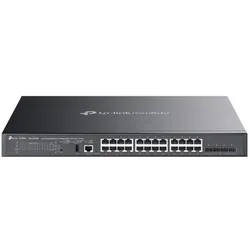 TP-Link SG5428XMPP Omada 24-Port Gigabit Stackable Lite L3 Managed PoE++ Switch
