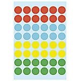 HERMA Klebepunkte 1851 rot, blau, gelb, grün Ø 12,0 mm