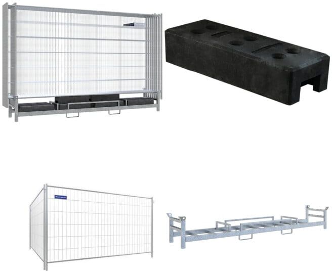Set Schake Fahnenmast-Set 6m Stahlmast, RAL 9005 + Schake Beton-Aufstellvorrichtung, 1000 kg + Schake Ausleger für Fahne + Schake Lampenmast + Schake Kameramast-Set 6m mit Traverse