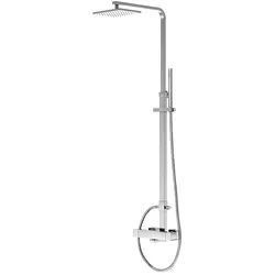 Steinberg Serie Duschsystem, Komplettset, Thermostatarmatur, Easy-Clean, 2302721