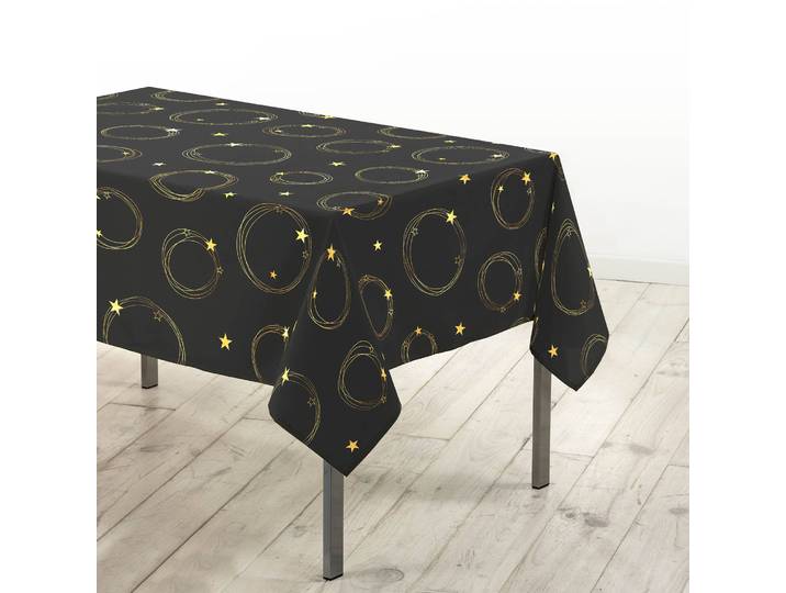 Nappe imprimée étoiles dorées - Blancheporte