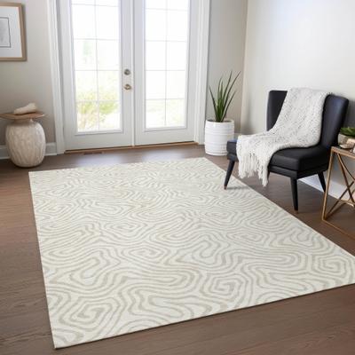 Addison Rugs Machine Washable Indoor/ Outdoor Modern Trance Chantille Rug