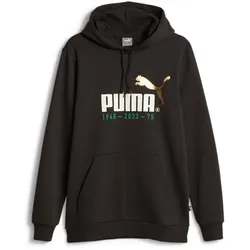 PUMA No. 1 Logo Celebration Fleece Hoodie Herren 01 - PUMA black S