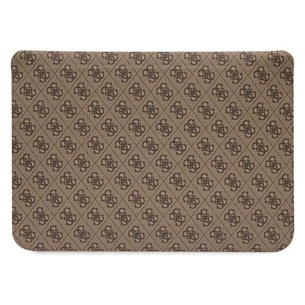 Guess PU 4G Printed Stripes Computer Sleeve 13/14 - brown (14") (GUCS14P4RPSW)
