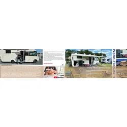 Wohnmobil mieten bei Wohnfloh.de Flyer - Zeit für exklusive Abenteuer deLuxe