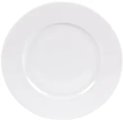 Dessertteller 21 cm Alaska x6 - Weiß Rund Porzellan Table Passion