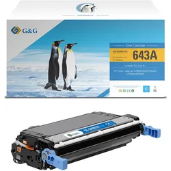 G&G Toner ersetzt HP 643A/ Q5951A cyan