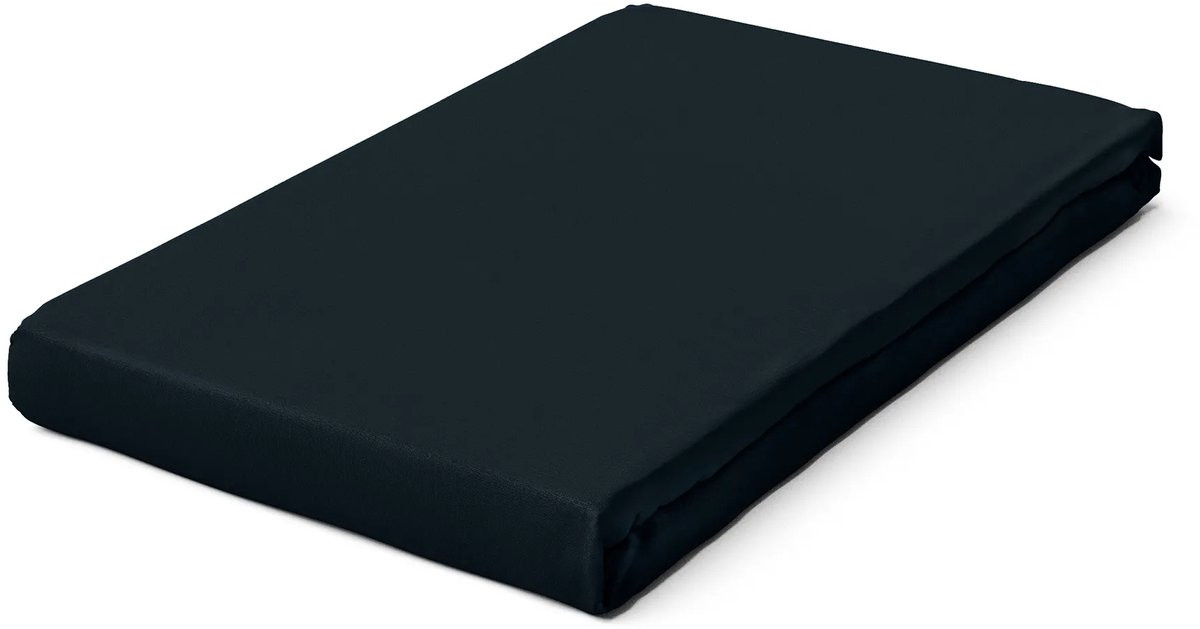 Schlafgut Pure Jersey Topper Hoeslaken Off-Black