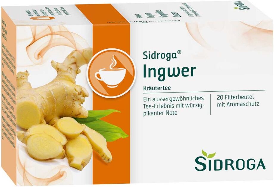 Sidroga Ingwer Tee Filterbeutel 20X0.75g