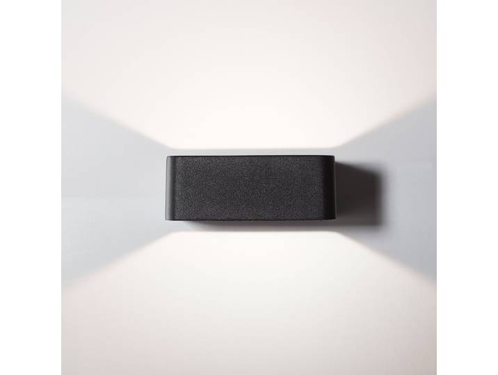 Applique murale LED Golda 12 x 15cm Noir