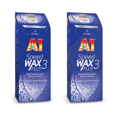 Dr. Wack 2x 500 ml A1 Speed Wax Plus 3 [Hersteller-Nr. 2630]