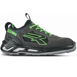 Sicherheitshalbschuh S1P "NEGAN" RED 360 - 43 - schwarz