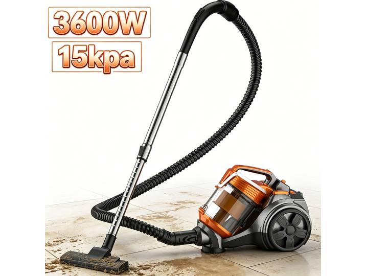 Aspirateur à main intelligent 3600W 15000PA, puissance d'aspiration élevée, pour nettoyer les sols, les tapis, les canapés et les poils d'animaux