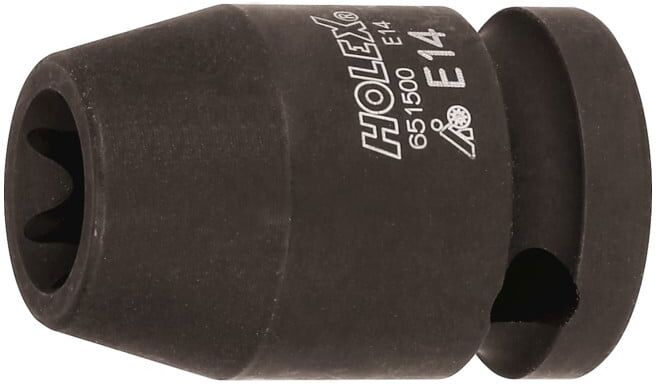 HOLEX Douille IMPACT, 1/2 pouce, pour TX E18 (651500 E18)