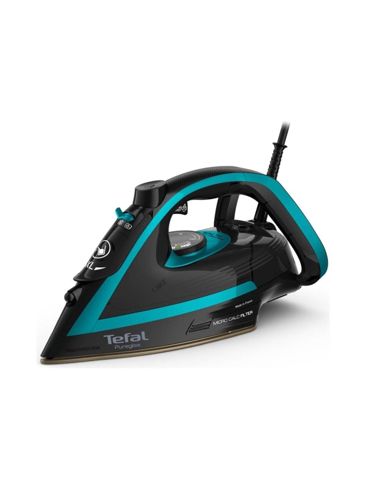 Tefal Dampfbügeleisen Puregliss FV8066E0 - steam iron - sole plate: Durilium AirGlide Autoclean