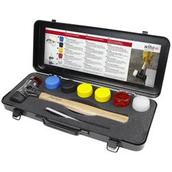 Wiha Schonhammer Set Safety mit gemischten Schlagköpfen 9-teilges Set mit Box - 44008