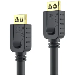 Purelink Kabel Zert. 8K Ultra High Speed HDMI - HDMI, 3 m (3 m), Videokabel, Schwarz